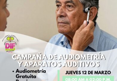 LA PRESIDENTA DEL DIF KARINA QUINTERO INVITA A APROVECHAR Y ADQUIRIR APARATOS AUDITIVOS.
